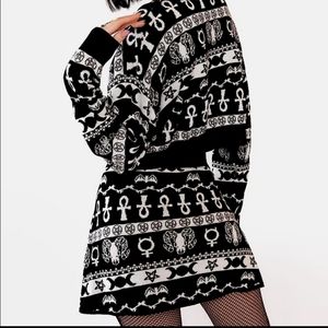 Made of mischief mini black skirt